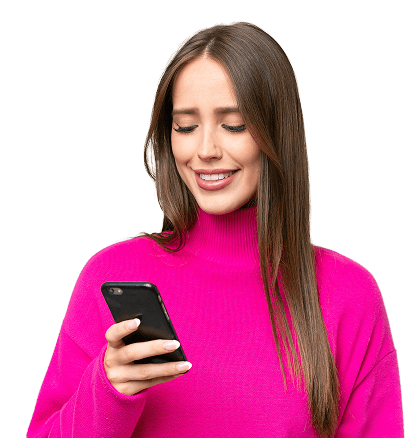 Person with a phone