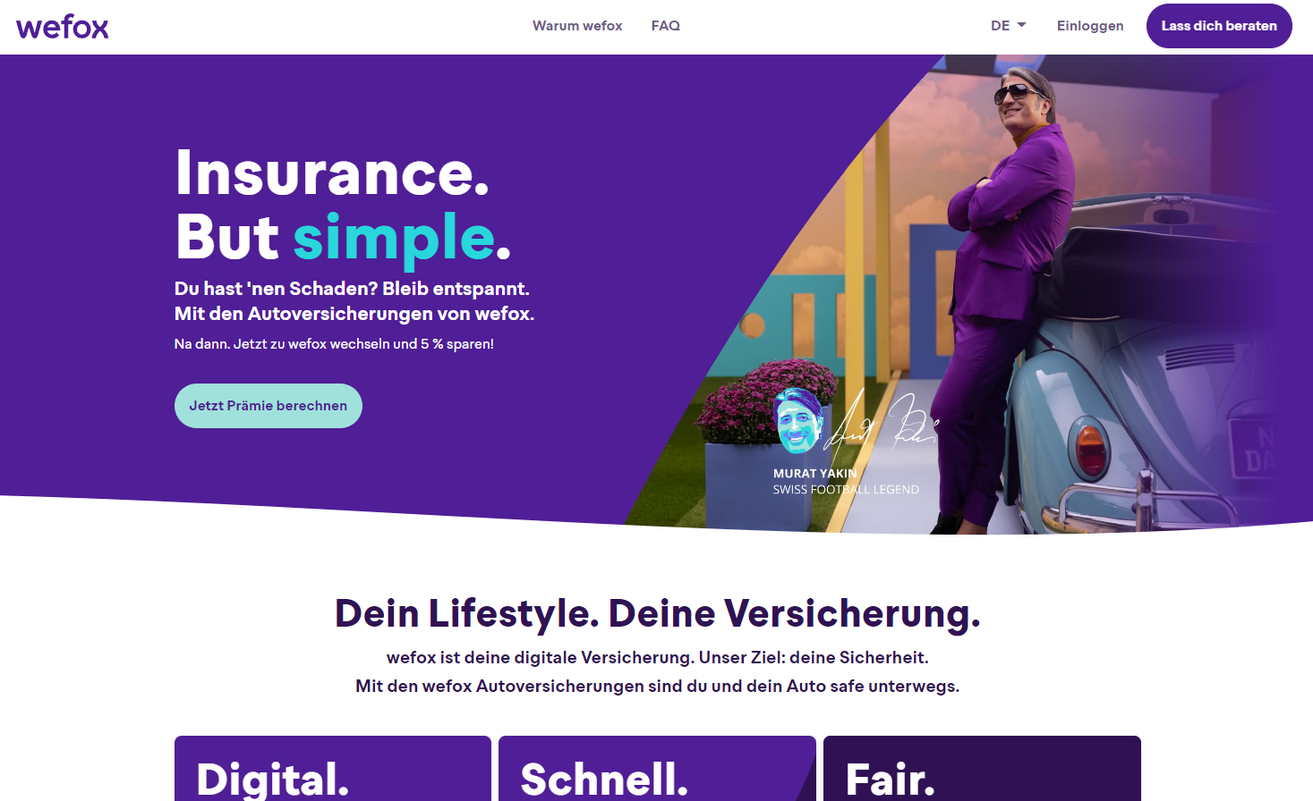 wefox webpage