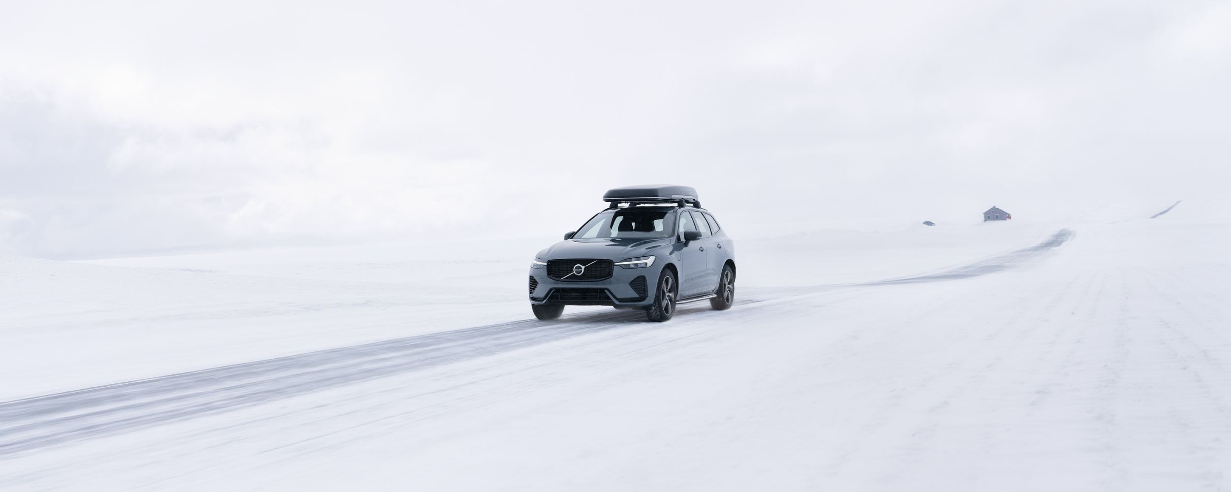 Volvo Car im Schnee