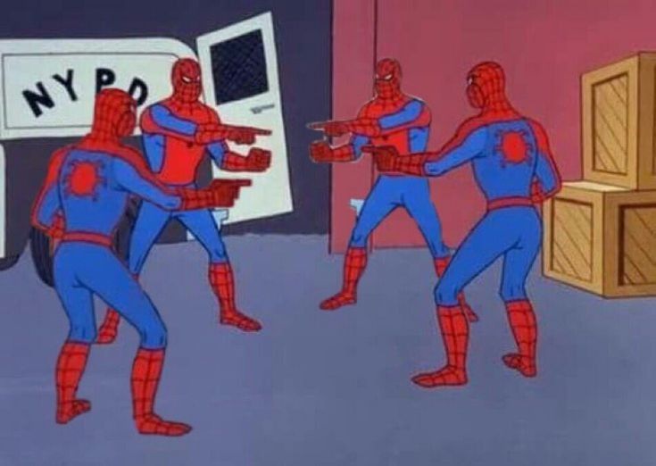 backlinks meme spiderman