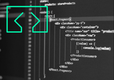 code on a screen