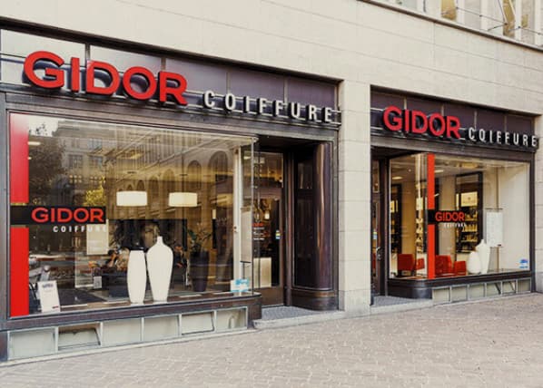 Gidor Coiffure von Aussen